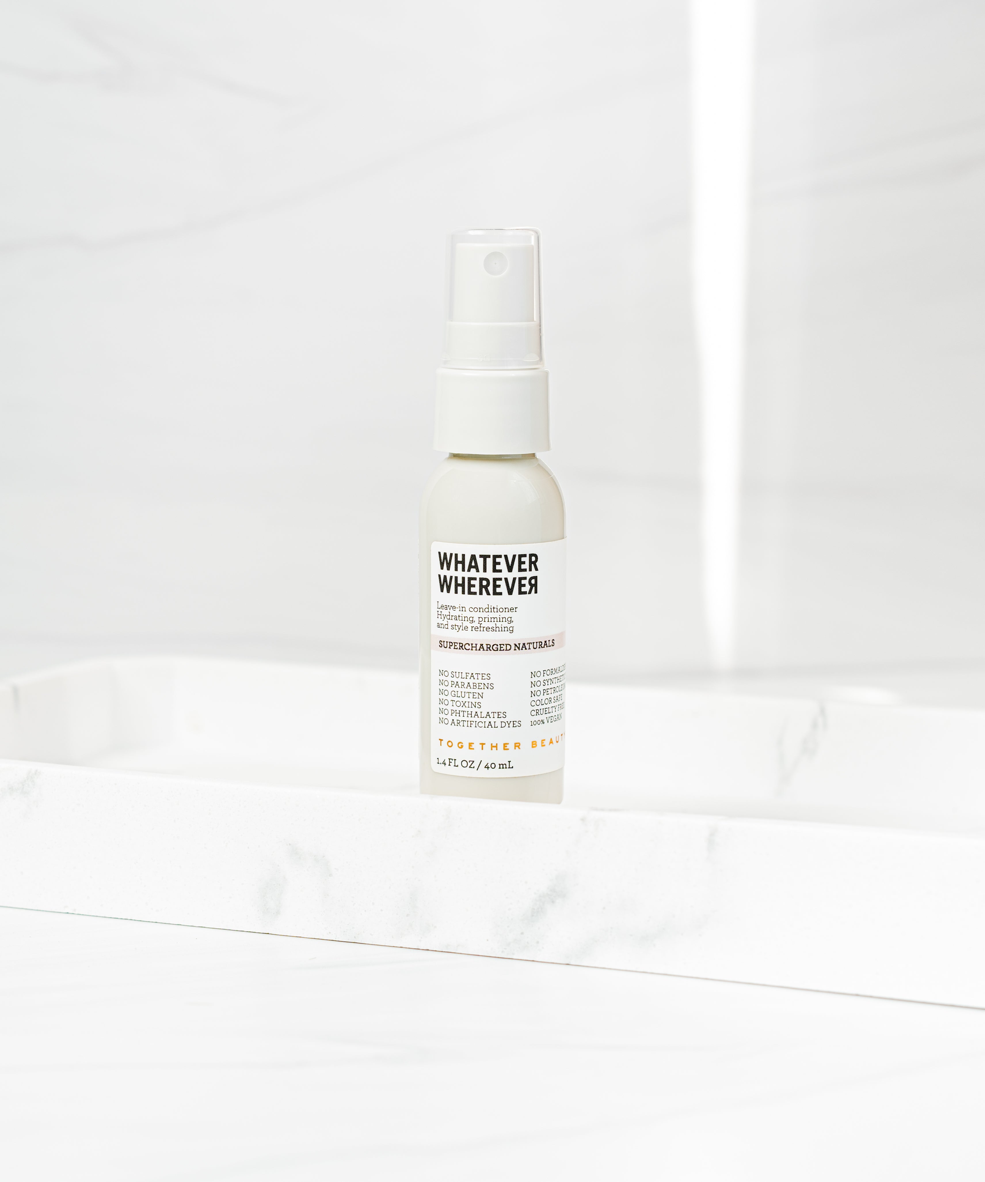 Whatever Wherever natural leave-in conditioner mini size