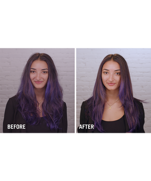 Dreamer hydrating hair repair mask - before and after