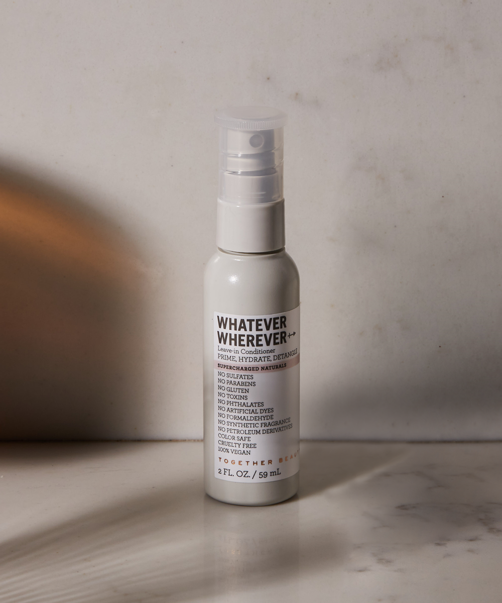 Whatever Wherever natural leave-in conditioner travel size